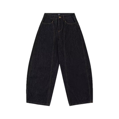 American Retro Machete Profile Fashion Brand Cowboy Loose Wide Leg Pants