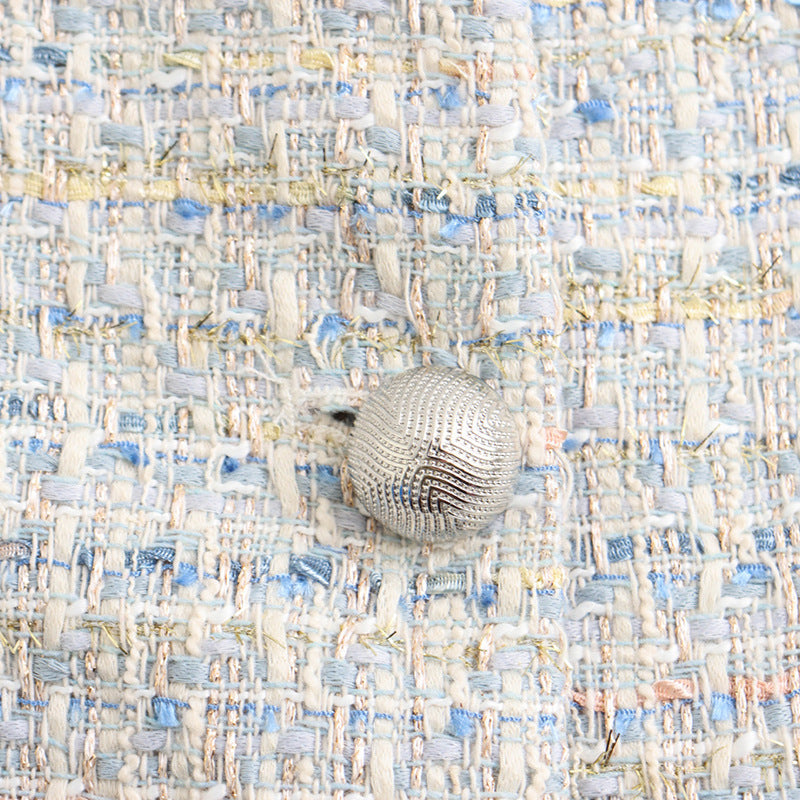 European And American Style Women's French Texture Short Long Sleeve Jacket