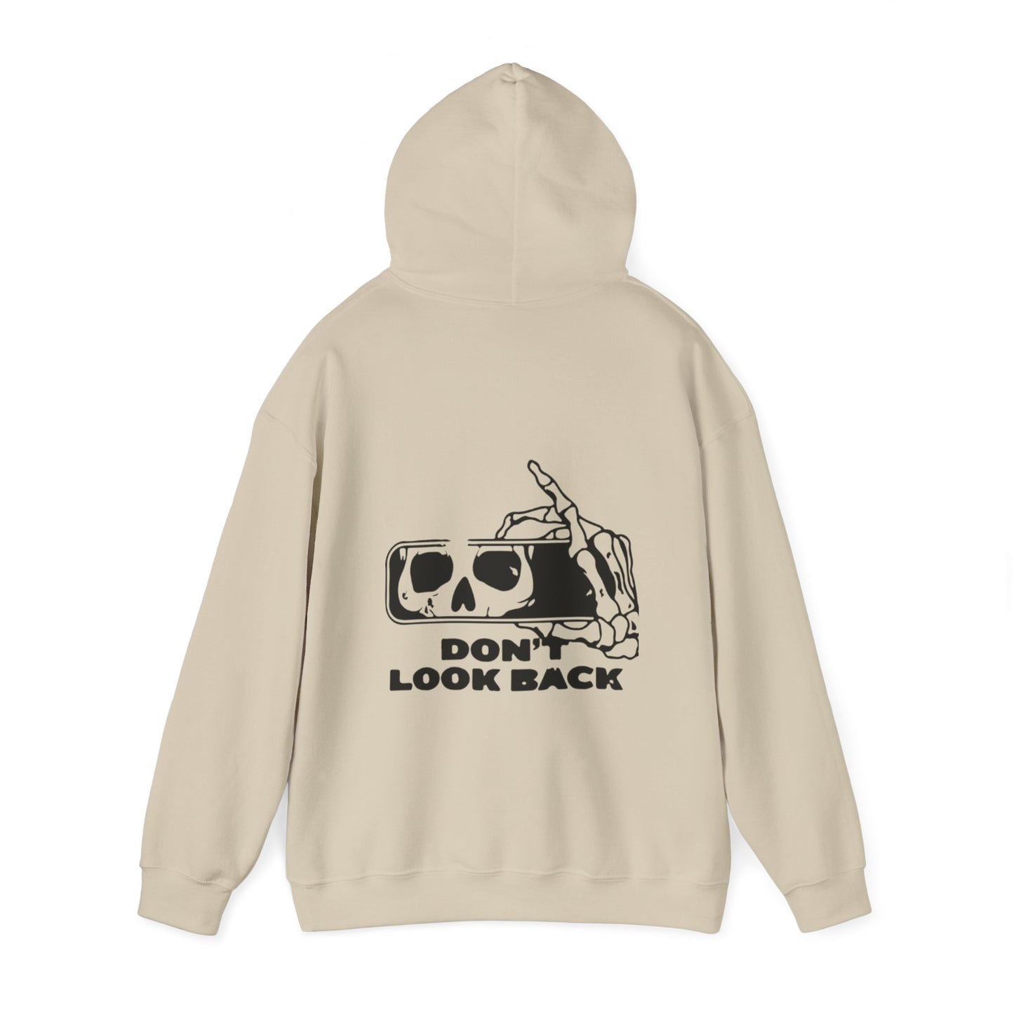 Hooded Sweatshirt - 'Don't Look Back' Design