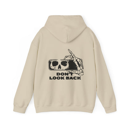 Hooded Sweatshirt - 'Don't Look Back' Design