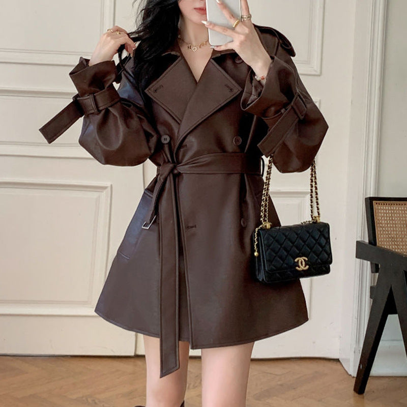 Korean Fashion Temperament Small Size Women's Coat