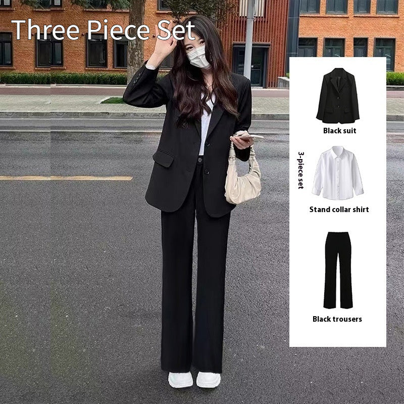 Female College Student Interview Work Clothes