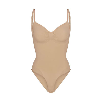 Seamless Jumpsuit Body Shaping Women's Sling Belly Contracting Hip Lifting