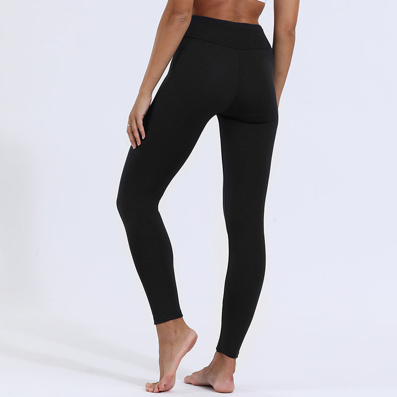 Sculpt & Shape Cropped Leggings: Winter Leggings Warm Thick High Stretch Lamb Cashmere Leggins Skinny Fitness Woman Pants