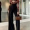 Elegant High-waisted Wide-leg Pants