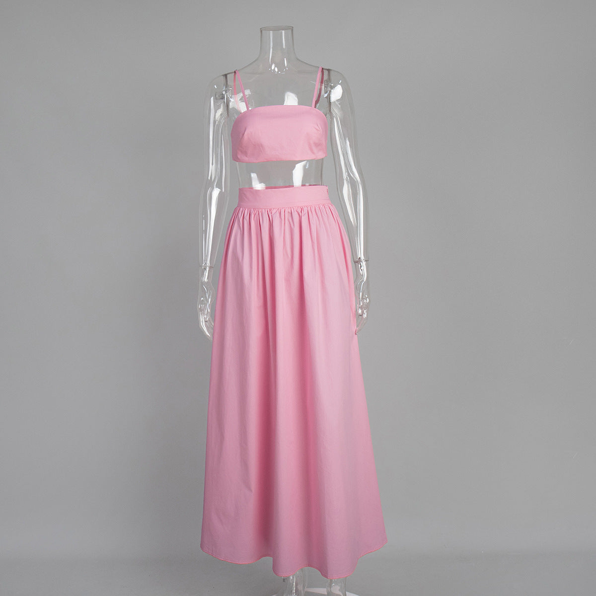 Cotton Suspender Underwear Skirt Suit