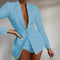 Women's Fashion Polo Collar Long Sleeve Casual Elegant Outfit