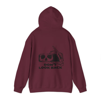 Hooded Sweatshirt - 'Don't Look Back' Design