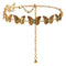 Metal Butterfly Shape Waist Simple Chain