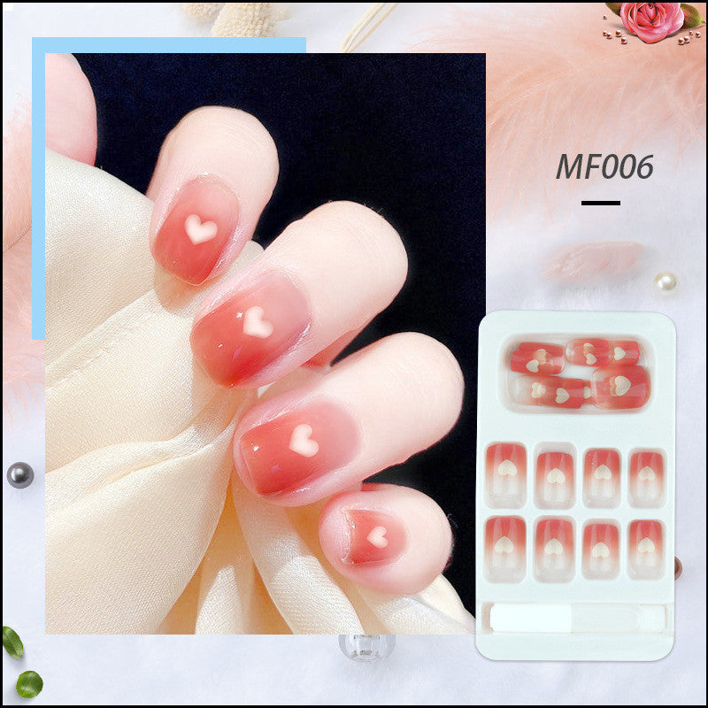 Repeated Use Of Removable Net Red Nail Stickers