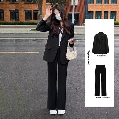 Female College Student Interview Work Clothes