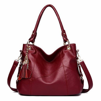 Trendy Tassel Large Capacity Tote Bag