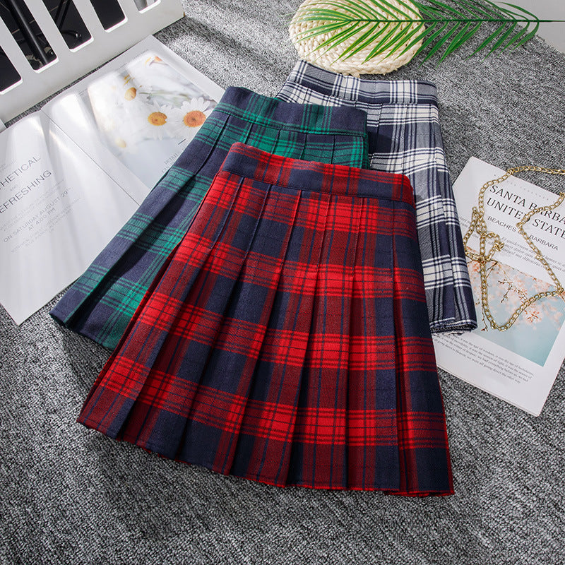 Ikigai Pleats- Cute A-line skirt