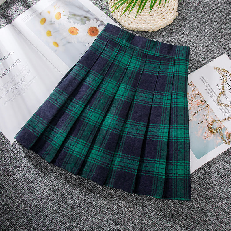 Ikigai Pleats- Cute A-line skirt