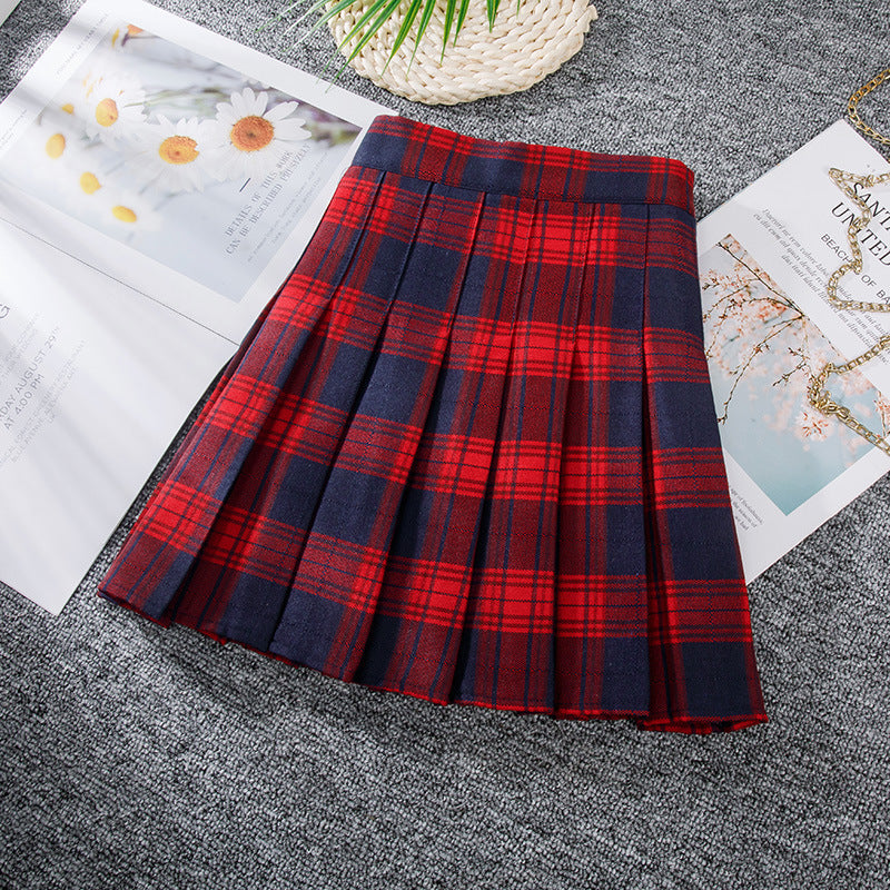 Ikigai Pleats- Cute A-line skirt