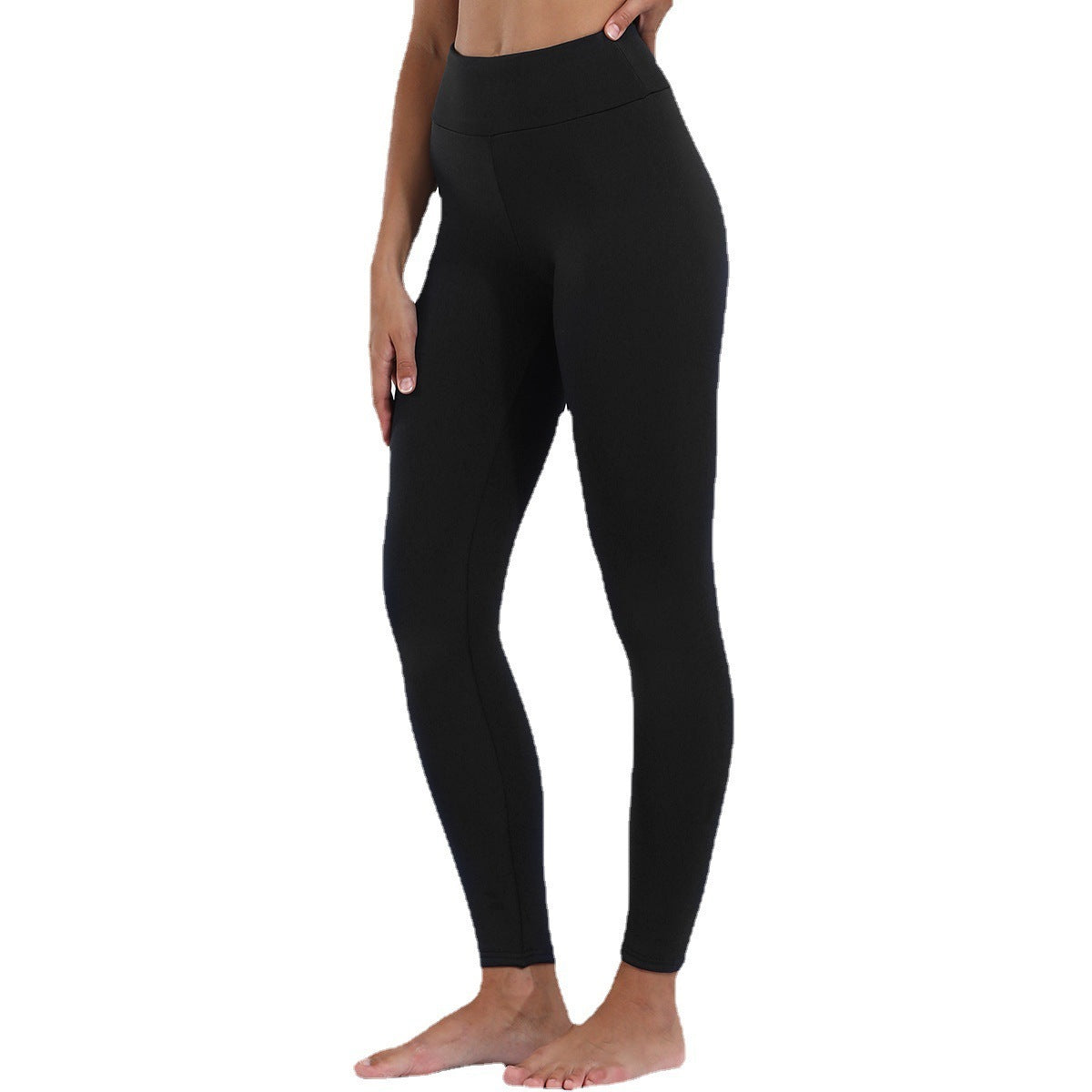 Sculpt & Shape Cropped Leggings: Winter Leggings Warm Thick High Stretch Lamb Cashmere Leggins Skinny Fitness Woman Pants