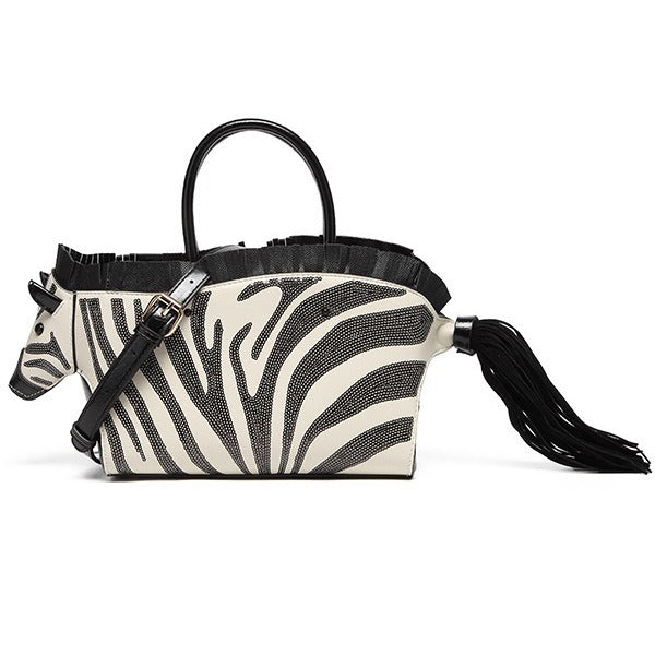 Zeeee- Zebra Personalized Style Shoulder Messenger Bag