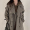 Luxe Cinch Woolen Coat